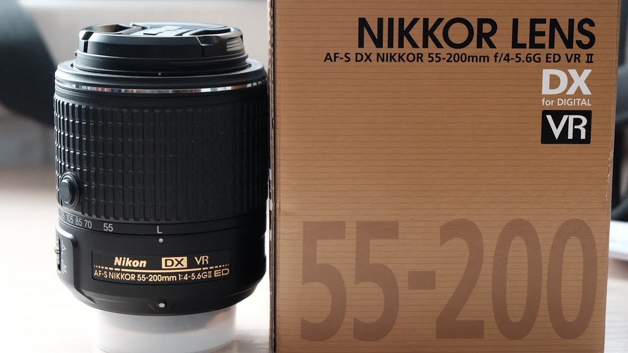 NIKON AF-S DX 55-200MM F4-5.6G IF ED VR II - HÀNG CŨ